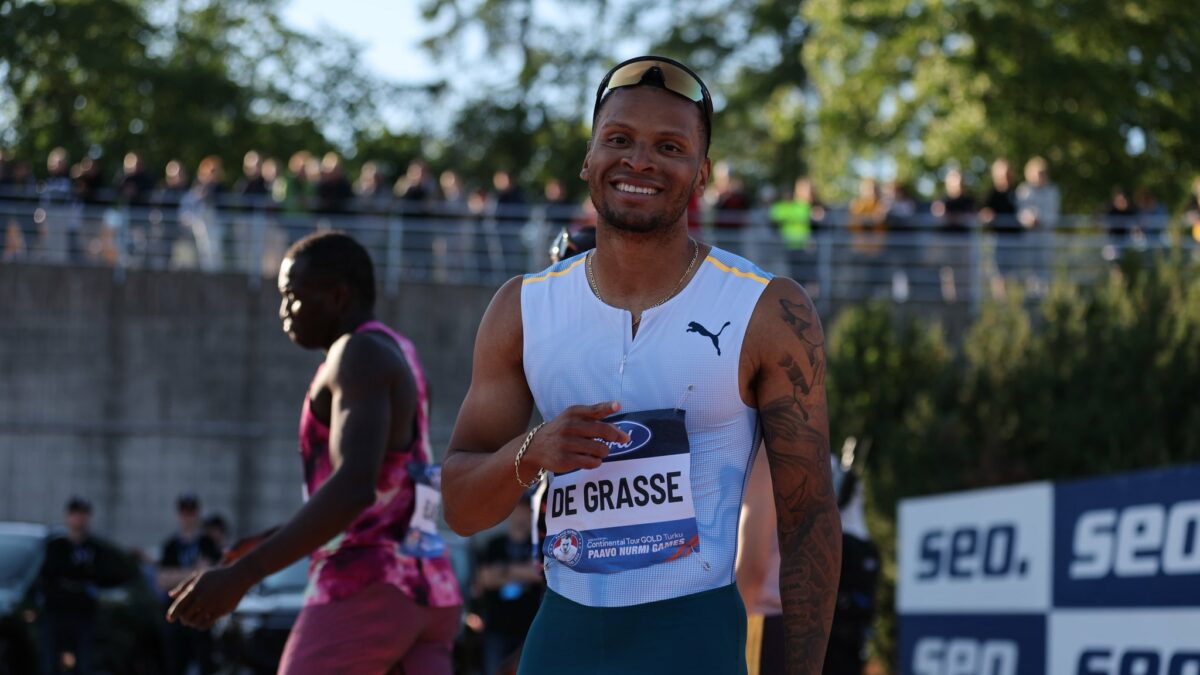 【賽事】De Grasse 達標100m奧運標準！上屆奧運金牌 Jacobs 繳 9 秒92 奪冠