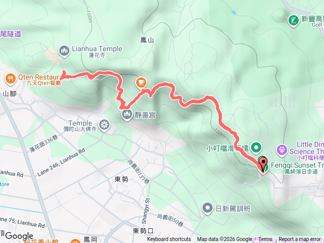 鳳崎落日步道預覽圖