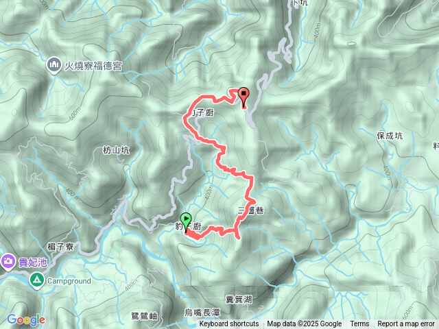 南豹子廚山-豹子廚越嶺古道-北豹子廚山-北42大茶壺