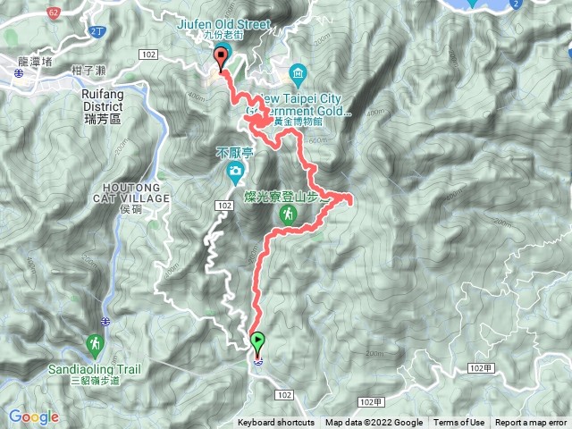 燦光寮古道 牡丹to九份老街
