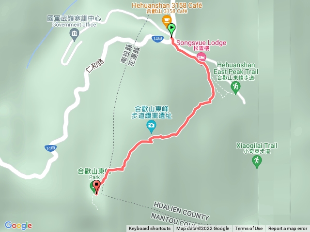 合歡山東峰