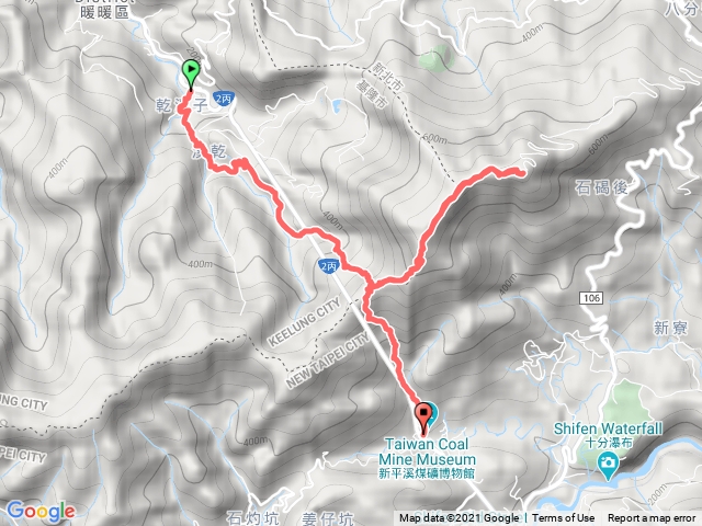 淡蘭古道中路 暖東峽谷、五分山、十分老街