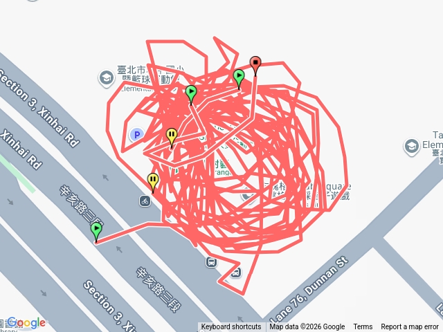 晚跑步大安運動中心2，3樓預覽圖