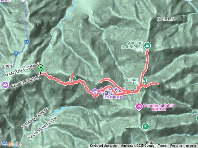 玉山前五峰單攻（3刷）