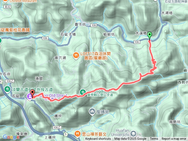 皇帝殿縱走-北峰登山口入西峰登山口出（新山鹿）