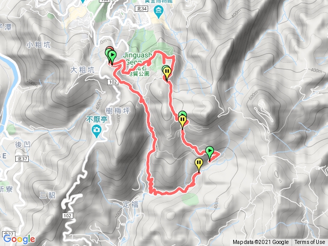 燦光寮山古道貂山古道金瓜石地質公園O型縱走