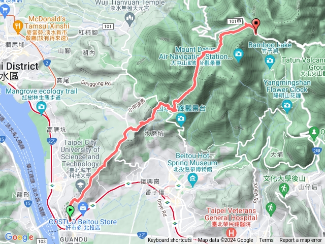 台北大縱走第一段