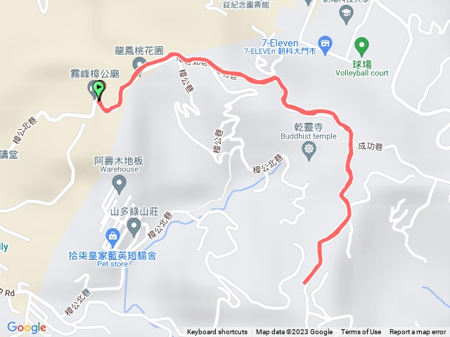 230226阿罩霧山(樟公廟來回)