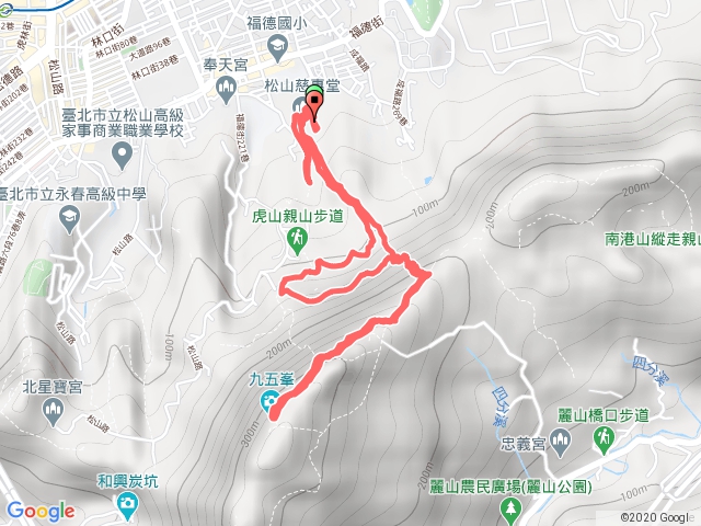 虎山步道-四獸山步道-九五峰