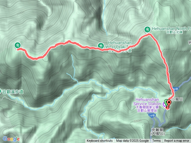 小風口停車場》合歡北西北