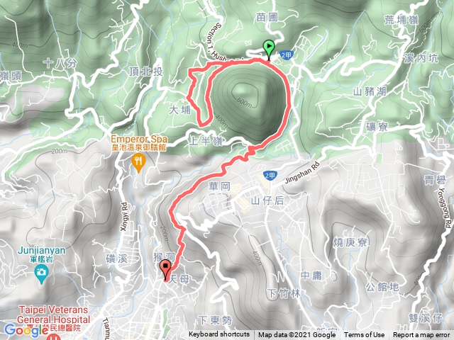 橫嶺、半嶺及天母古道