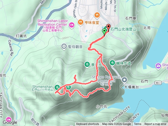 桃園 龍潭 石門山步道預覽圖