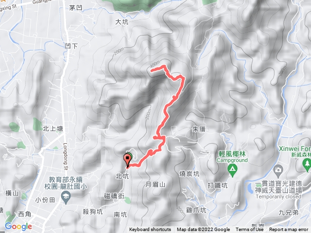 茶頂山步道