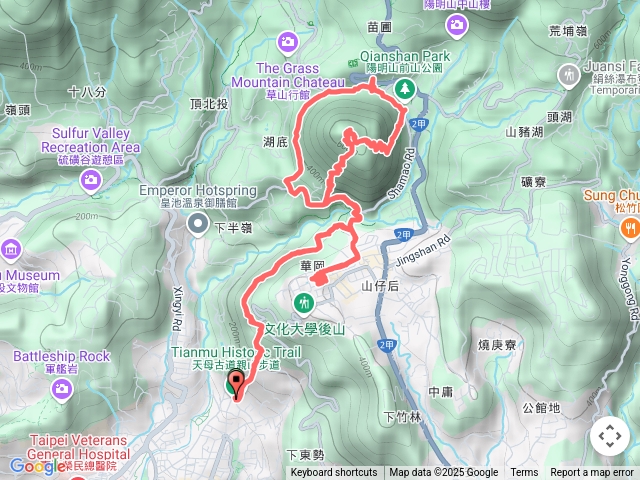 天母古道紗帽山
