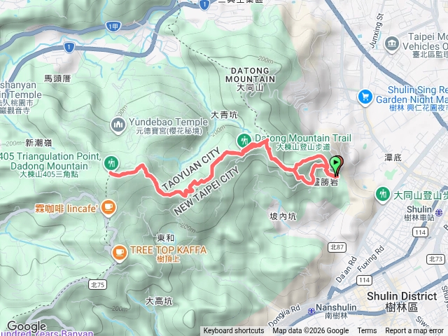 大同山青龍嶺大棟山