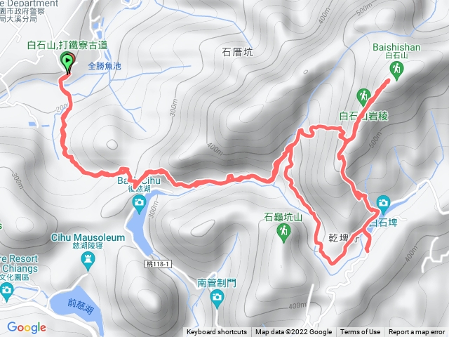 打鐵寮古道+白石山步道