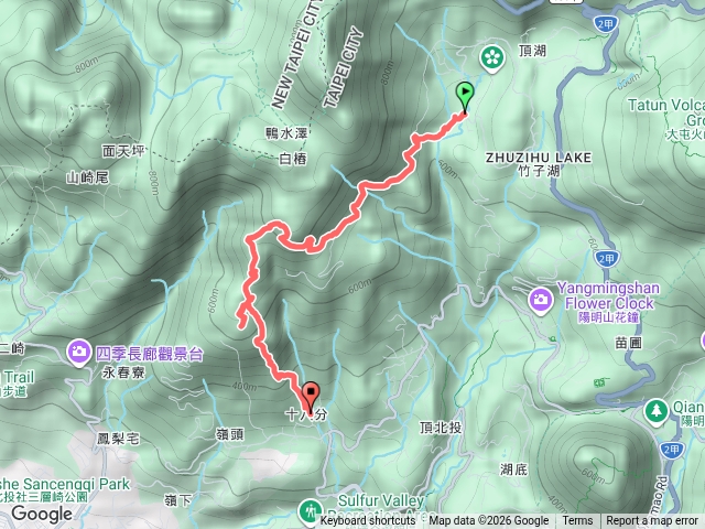 中正山（尋印者竹子湖第一登山口下18份）