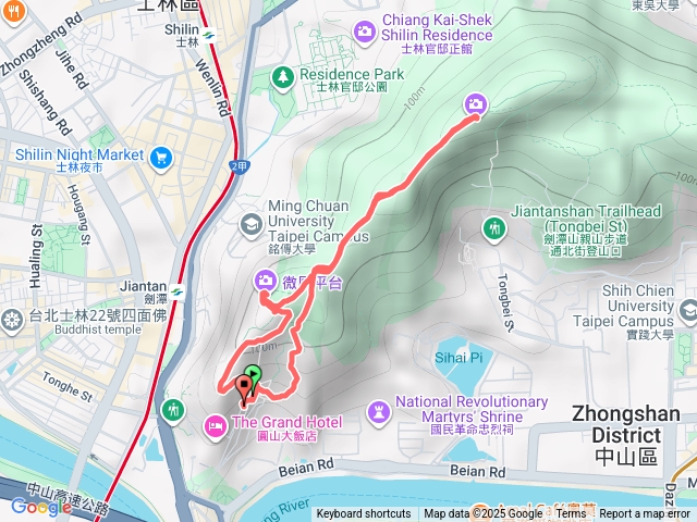 劍潭山老地方北眼微風平台預覽圖