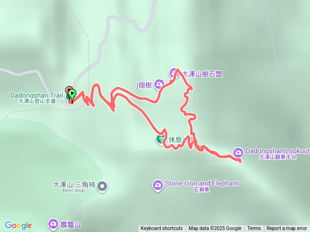 20251025奮起湖大棟山步道C路線O走
