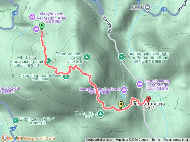 七星山主峰東峰步道預覽圖
