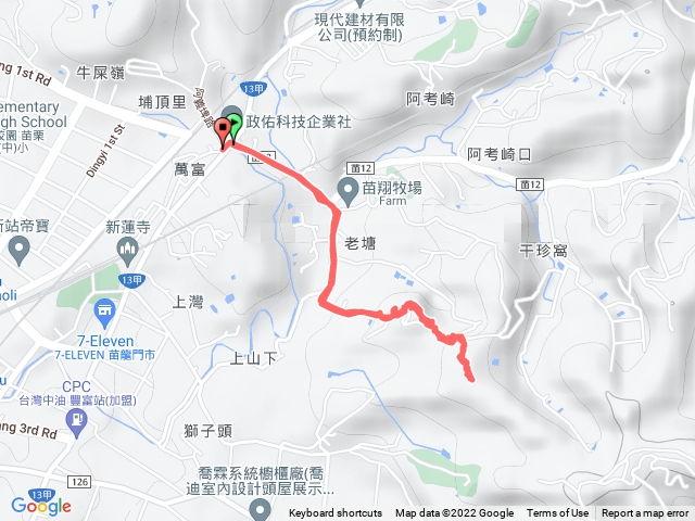 🔺苗栗/造橋/新港頭莊山