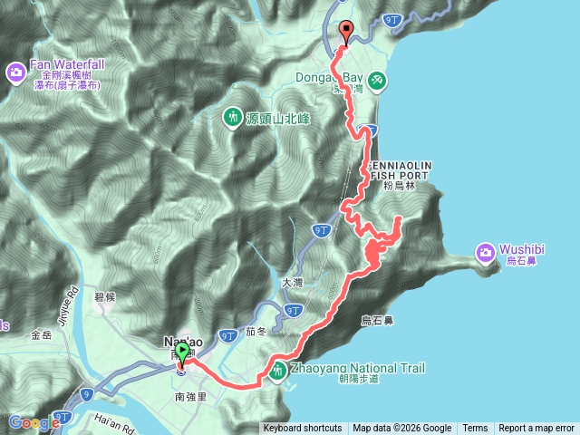 16k蘇花古道：南澳-大南澳越嶺-東澳預覽圖