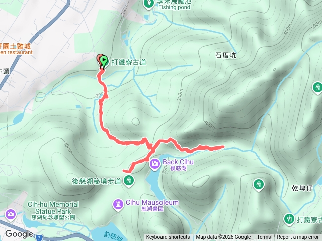 白石山打鐵寮古道失敗預覽圖
