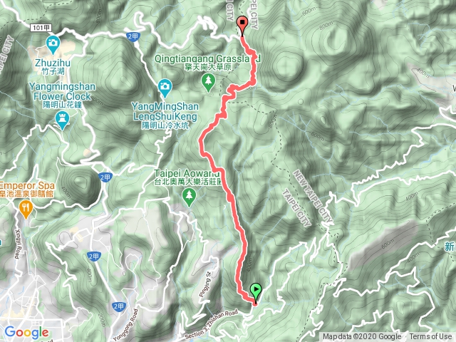 陽明山南北縱走東線古道行