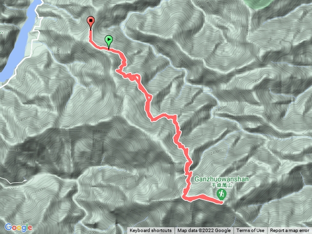 一日健走干卓萬山