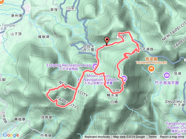 面天、向天、大屯雨中行預覽圖