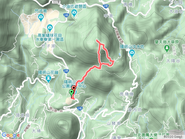 試腳力 七星山主峰東峰