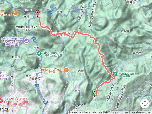 20250629陽明山東西大縱走半程