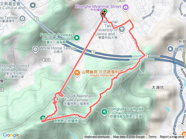 南勢角山，光明頂