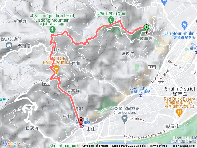 小百岳15-樹林大棟山、青龍嶺、大同山步道20230827132840