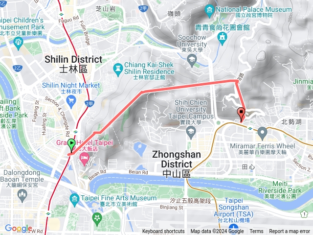 圓山牌樓-劍潭山-老地方-文間山-劍南蝶圜