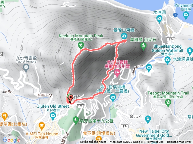 基隆山主東峰