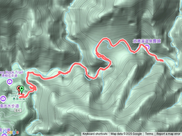 北港溪峽谷步道