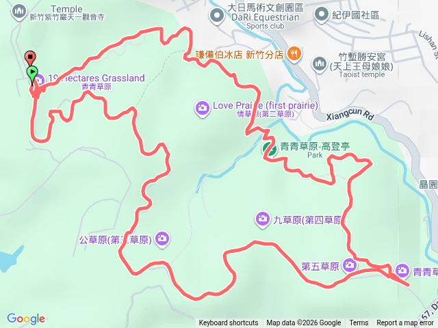 青青草原O型路線預覽圖