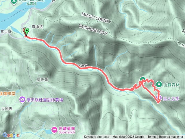 台中和平區巨人之手