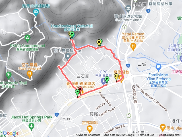 礁溪 猴洞坑瀑布