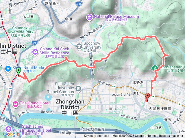 劍潭到剪刀石預覽圖