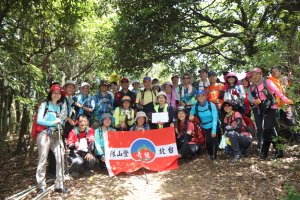 2023-04-16 四八縱走─四腳亭火車站→大坑埔山→月眉山→四腳亭砲台→砲台山→六坑山→五坑湖→五坑山→深澳山→八斗子車站