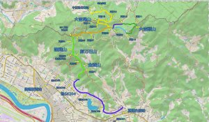 路線紀錄：【剪刀石山】【大崙頭山】【大崙尾山】〖翠山步道〗