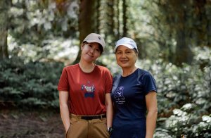 帶媽媽爬長壽山