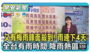 [氣象]預報資料有別, 定性提供天氣概況, 定量提供數據化訊息