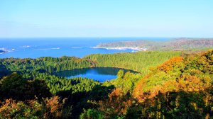 秋田縣八望台與生剝博物館