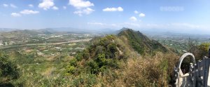 【小百岳】旗尾山，旗靈縱走，步道巨石錯落，攀繩陡坡，具有挑戰性