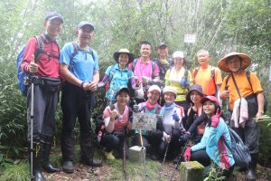 新竹尖石魯壁山連走東穗山、大島田山、石麻達山、屯野生台山