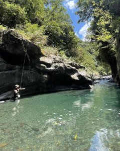 來烏來最美的札孔溪/溯溪/釣魚/玩水野餐