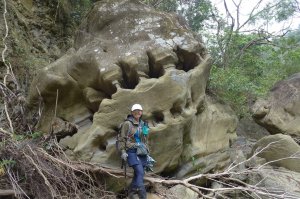 探訪台南秘境-阿拉溪奇岩並縱走糖子恩山南北稜